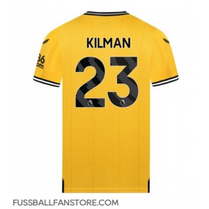 Wolves Max Kilman #23 Replik Heimtrikot 2023-24 Kurzarm